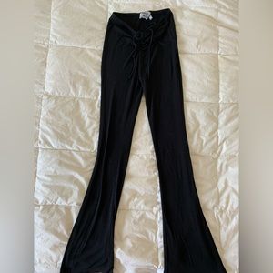 Princess Polly Flare Tie Front Pant